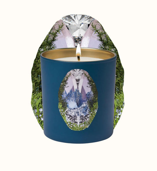Glowza Cool Mountain Air Coconut and Soy Wax Scented Candle 7.5oz