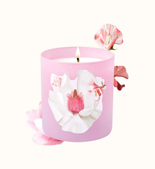 Glowza Magnolia Coconut and Soy Wax Scented Candle 7.5oz