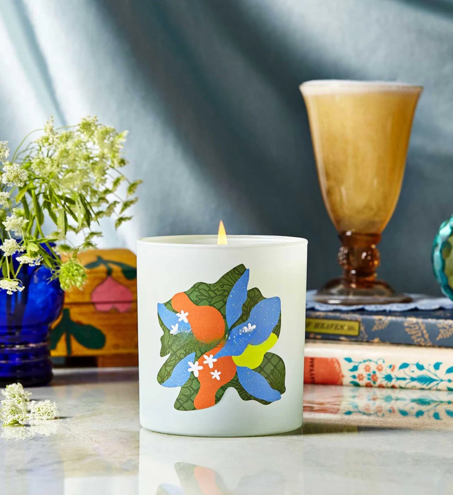 Glowza Apple Blossom Soy Wax Scented Candle 7.5oz