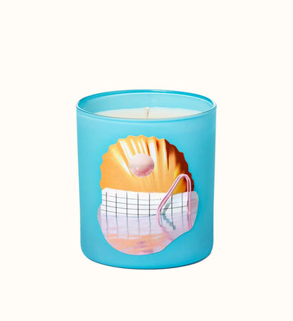 Glowza Ocean Breeze Coconut and Soy Wax Scented Candle 7.5oz