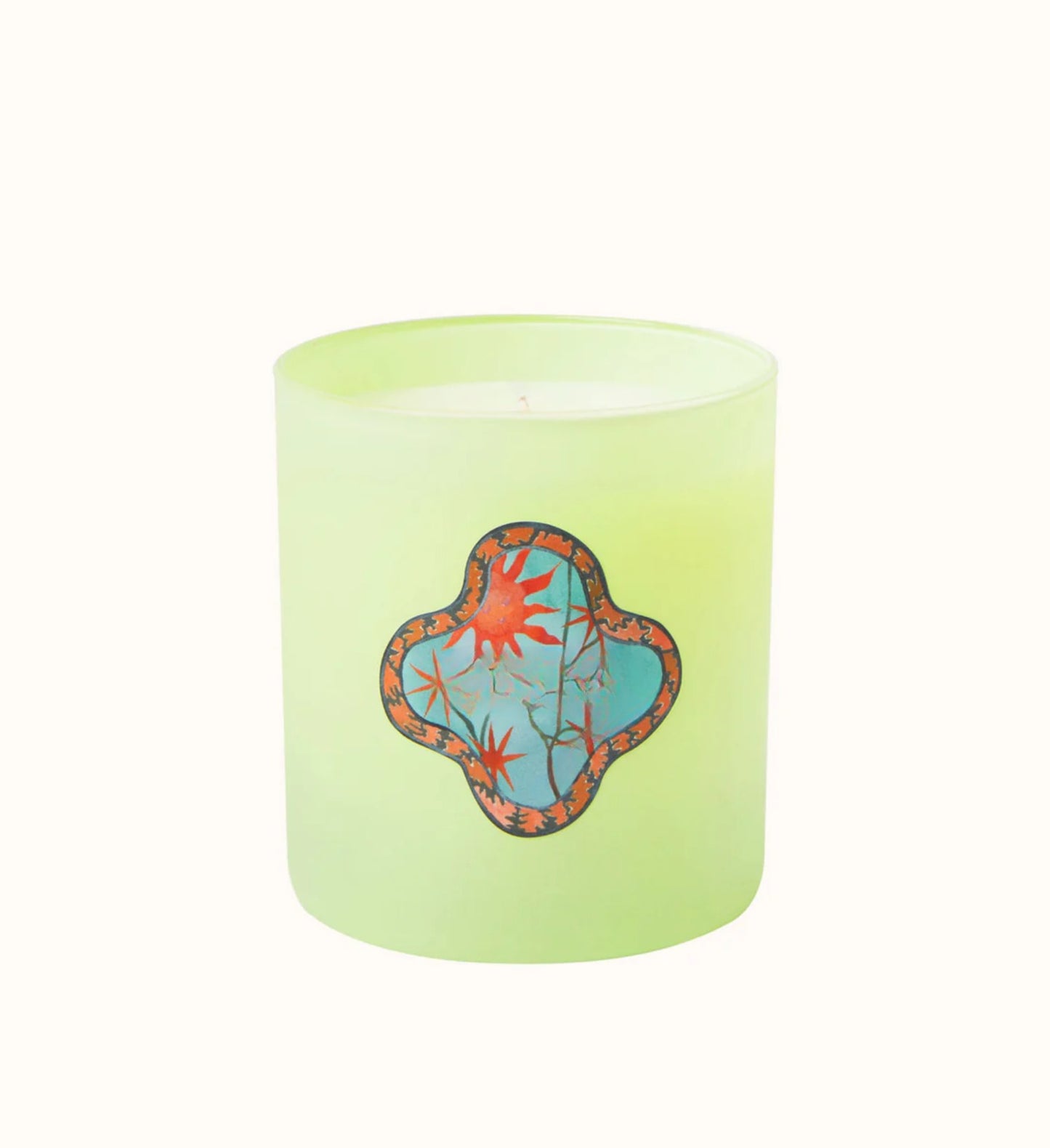 Glowza Warm Persimmon Coconut and Soy Wax Scented Candle 7.5oz