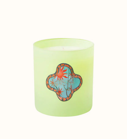 Glowza Warm Persimmon Coconut and Soy Wax Scented Candle 7.5oz