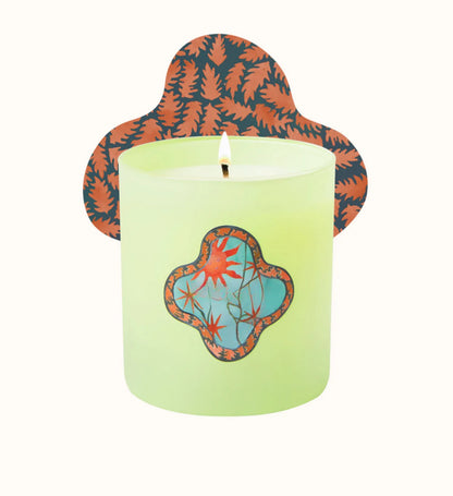 Glowza Warm Persimmon Coconut and Soy Wax Scented Candle 7.5oz