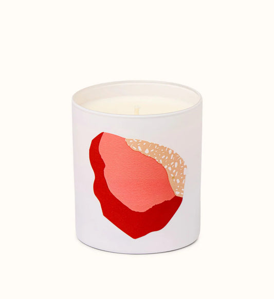 Glowza Cozy Amber Coconut and Soy Wax Scented Candle 7.5oz
