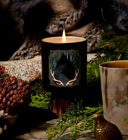 Glowza Balsam Fir Coconut and Soy Wax Scented Candle 7.5oz