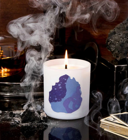 Glowza Winter Vibes Coconut and Soy Wax Scented Candle 7.5oz