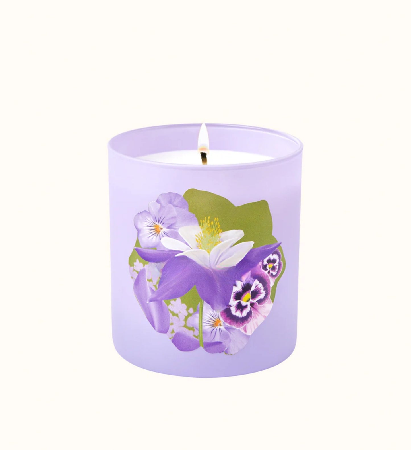 Glowza Lavender Coconut and Soy Wax Scented Candle 7.5oz