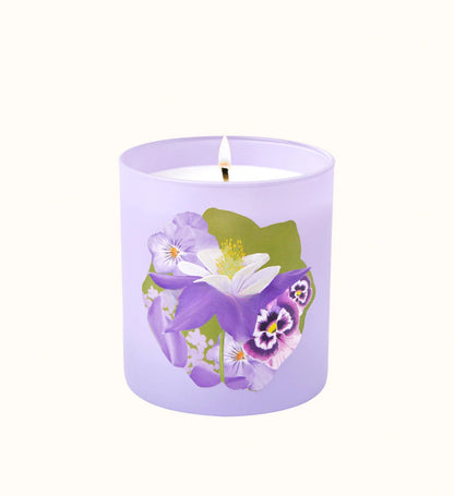 Glowza Lavender Coconut and Soy Wax Scented Candle 7.5oz