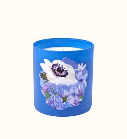 Glowza Water Lily Coconut and Soy Wax Scented Candle 7.5oz
