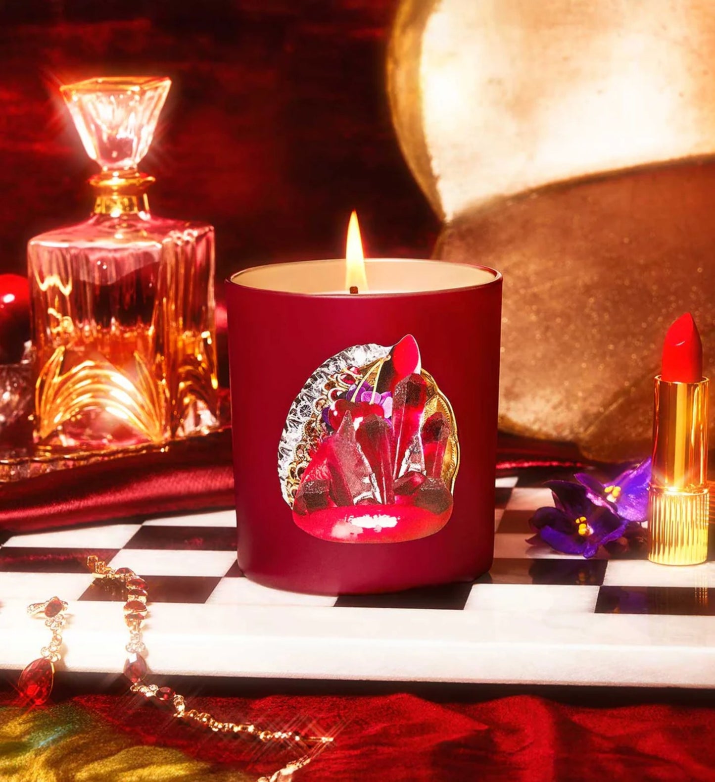 Glowza Dark Sweet Coconut and Soy Wax Scented Candle 7.5oz